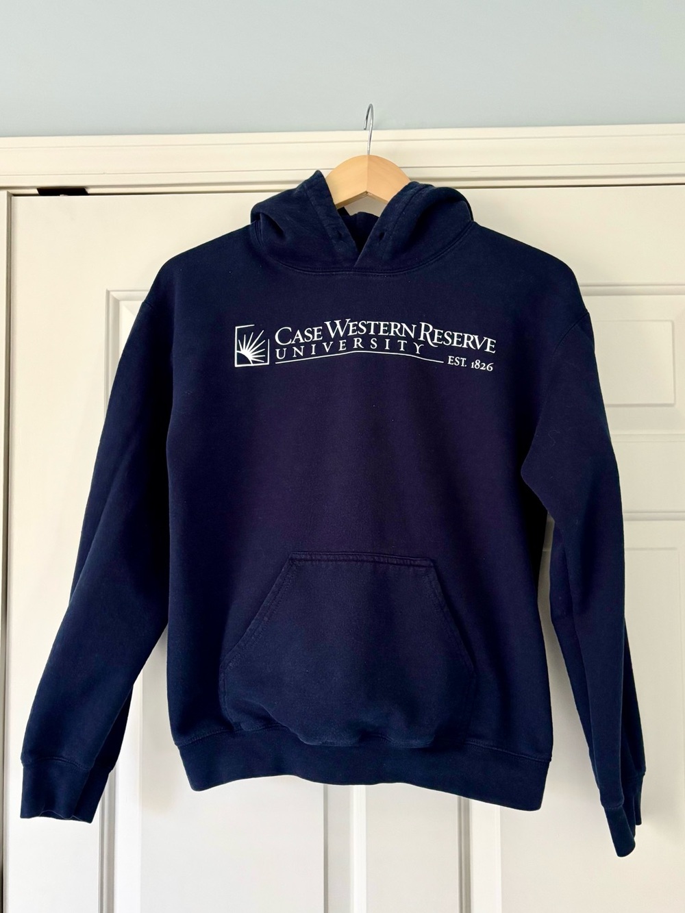 Fanatics Navy Case Western Reserve University Pullover Hoodie